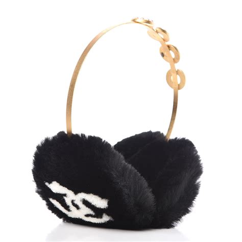 chanel 3 earmuffs|chanel earmuffs price.